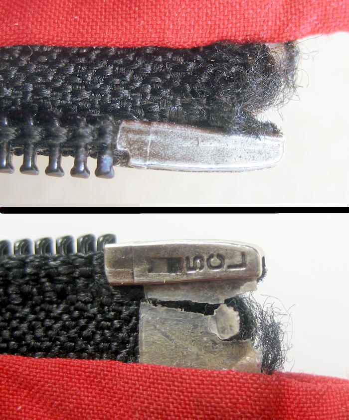 Bondic zipper repair